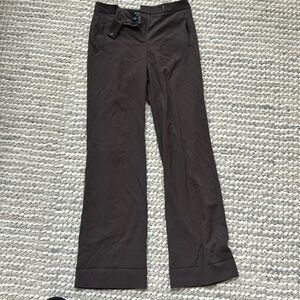 Brown Slacks size 4 by Larry Levine 🖤‎